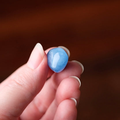 Aquamarine Tumble | Blue Beryl Tumbled Crystal