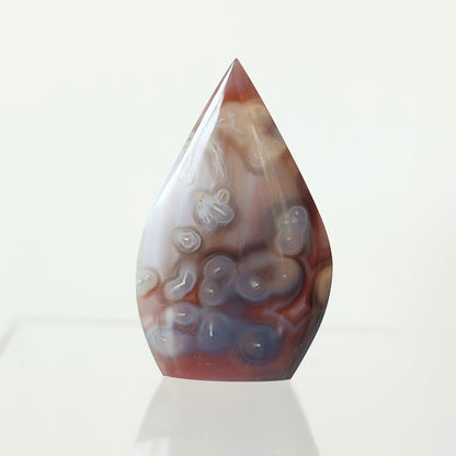 Swazi Agate Freeform | Mozambique Agate Crystal Flame