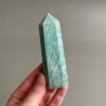 Amazonite Point | Pretty Amazonite Crystal Tower