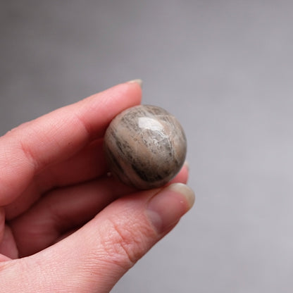 Black Moonstone Sphere | Small Crystal Sphere