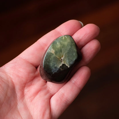 Australian Prehnite Freeform | Polished Prehnite Crystal