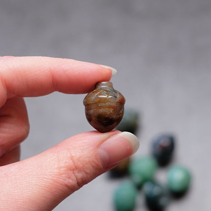 Mini Crystal Acorn Carving | Cute Crystal Carvings