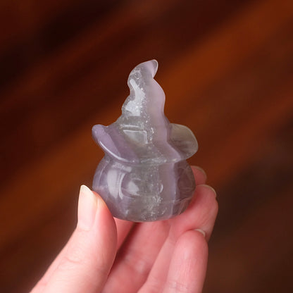 Yttrium Fluorite Pumpkin Carving | Halloween Jack O Lantern Pumpkin