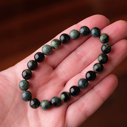 Kambaba Jasper Bracelet | Stromatolite Crystal Bracelet