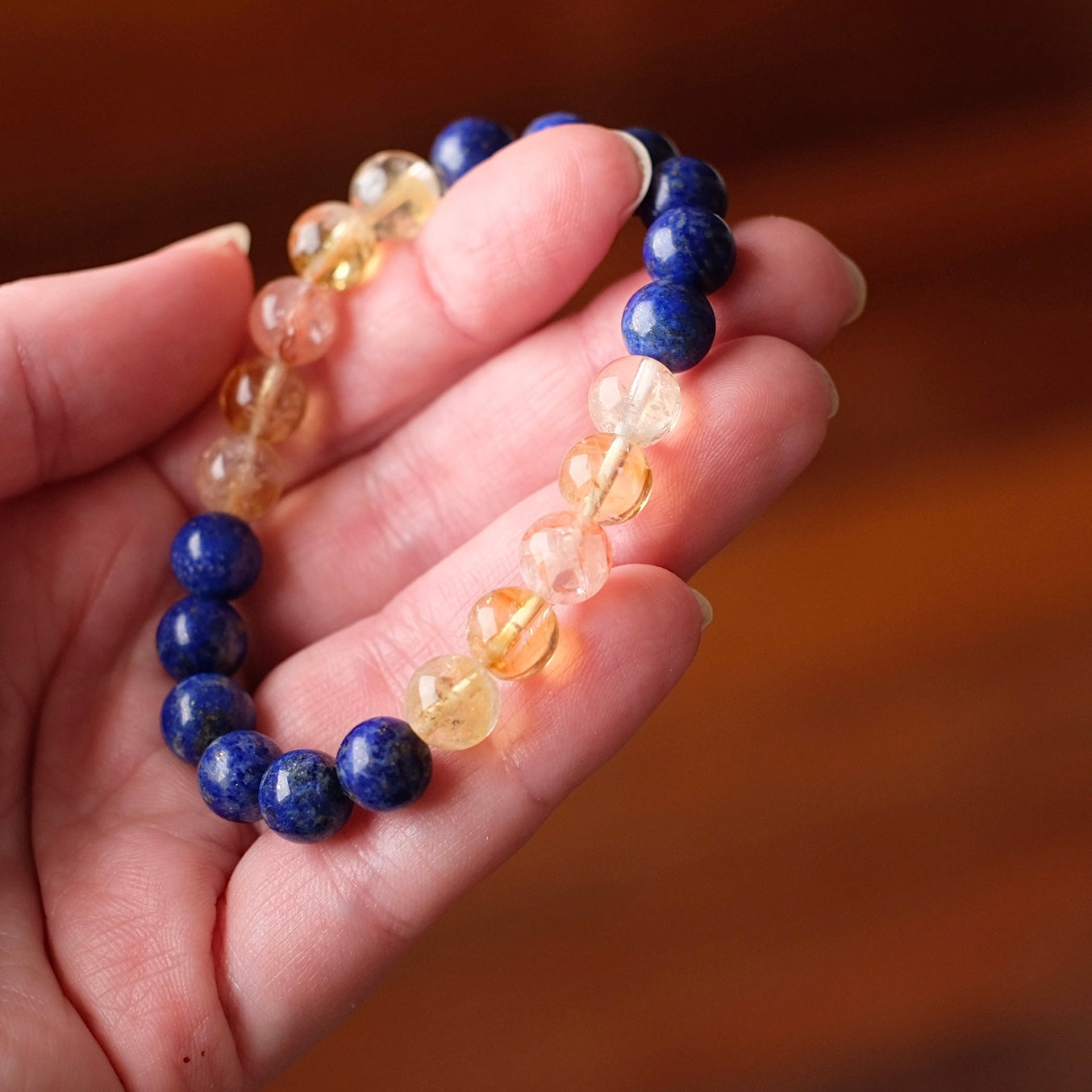 Lapis Lazuli Crystal Bracelet | OOAK Crystal Bracelet