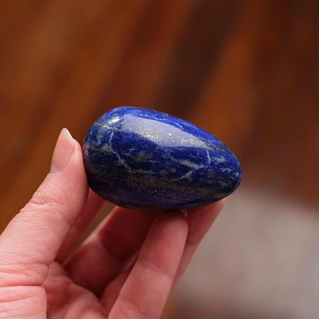 High Quality Lapis Lazuli Egg | Crystal Egg Carving