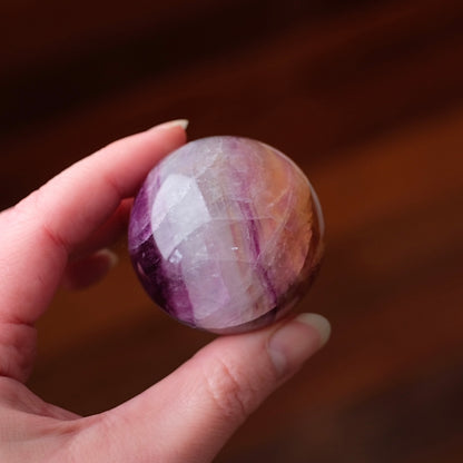Rainbow Fluorite Sphere | Fluorite Crystal Sphere