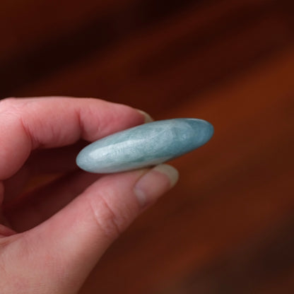 Aquamarine Heart | Blue Aquamarine Crystal Heart