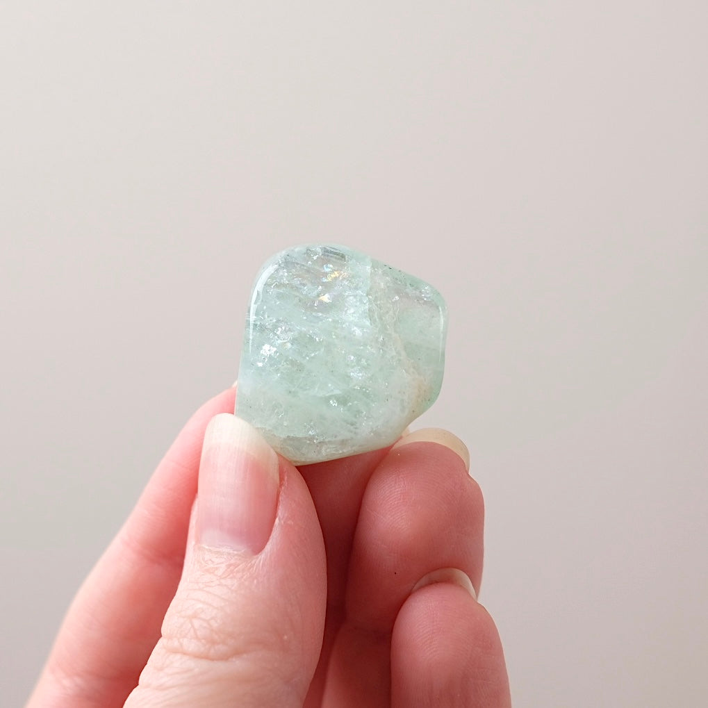 Australian Aquamarine Tumble | Polished Aquamarine Crystal