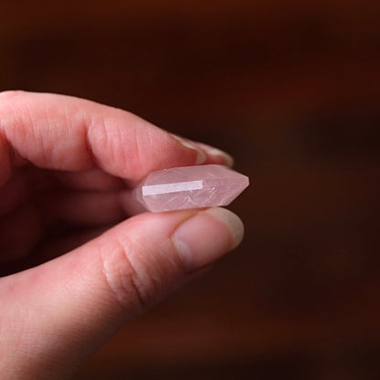 Rose Quartz Hexagon | Crystal Jewel | Star of David