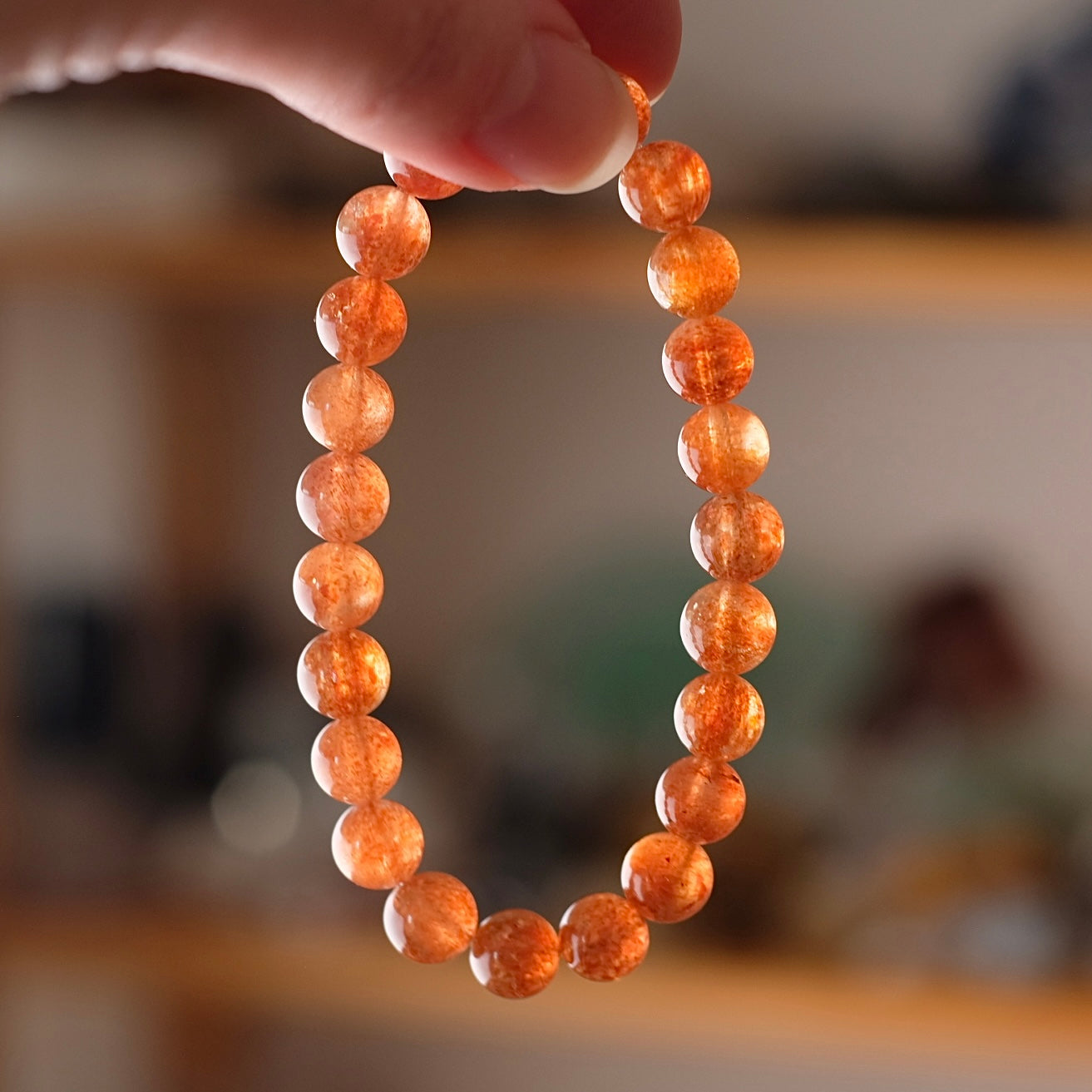 AAA Arusha Sunstone Bracelet | Sunstone Crystal Bracelet