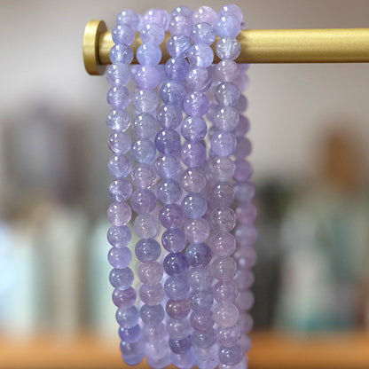 Tanzanite Bracelet | Genuine Tanzanite Crystal Stretch Bracelet