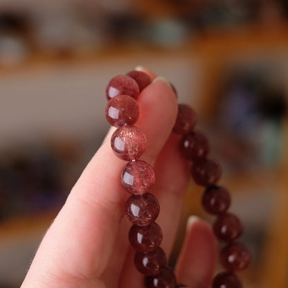 Tanzberry Quartz Bracelet | Crystal Stretch Bracelet