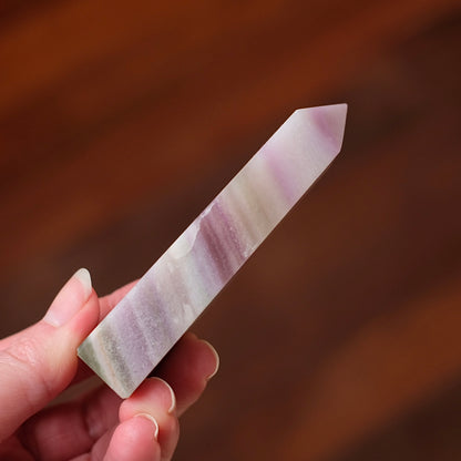 Silky Fluorite Crystal Tower | Fluorite Obelisk Point