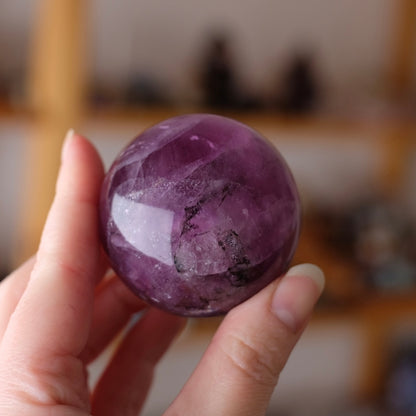 Dendritic Fluorite Sphere | Fluorite Crystal Sphere