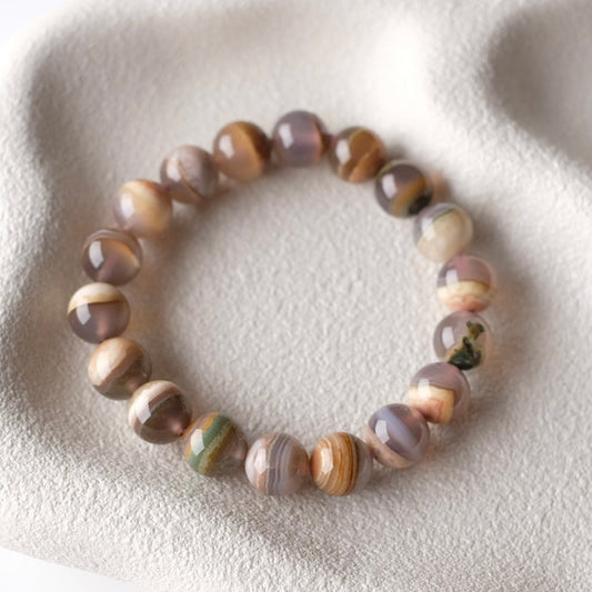 Agate Bracelet | Chunky Agate Crystal Bracelet
