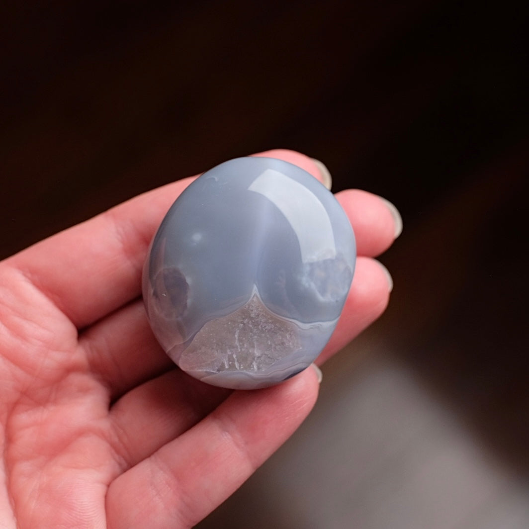 Banded Agate Palm | Agate Crystal Palm Stone