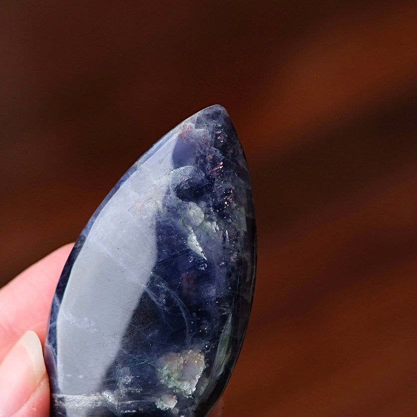 Iolite & Sunstone Freeform | Blood Iolite Crystal Freeform