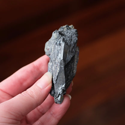 Stibnite Crystal Specimen | Raw Antimonite