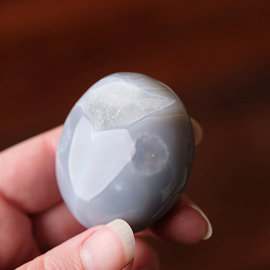 Banded Agate Palm | Agate Crystal Palm Stone