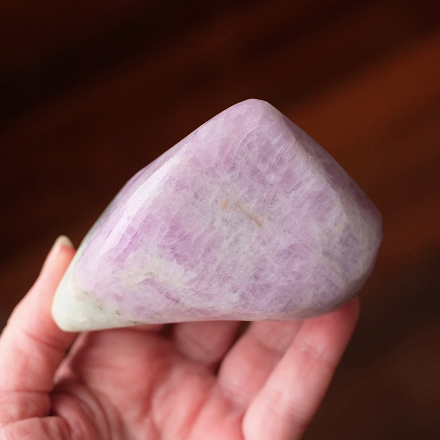 Kunzite & Aquamarine Freeform | Polished Crystal Specimen