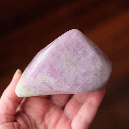 Kunzite & Aquamarine Freeform | Polished Crystal Specimen
