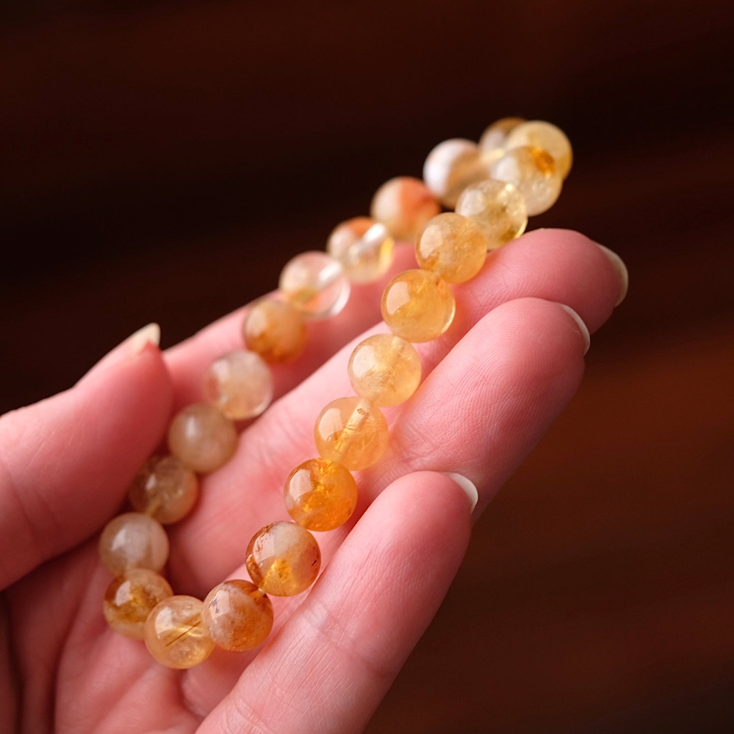 Citrine Bracelet | Citrine Crystal Bracelet