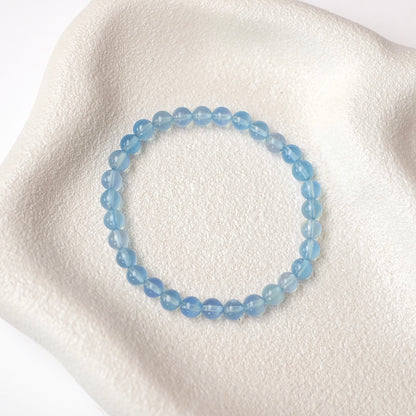Aquamarine Bracelet | Blue Aquamarine Crystal Bracelet