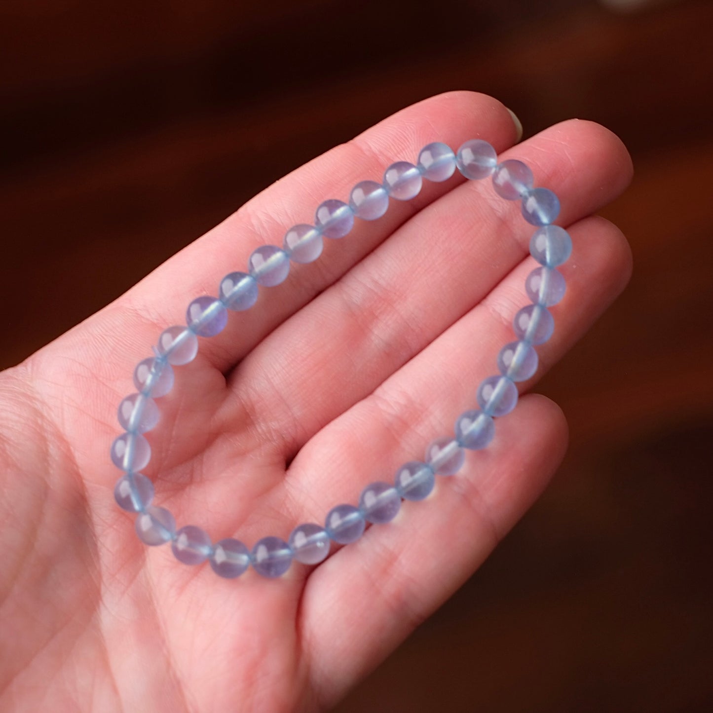 Aquamarine Bracelet | Blue Aquamarine Crystal Bracelet