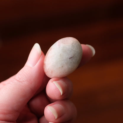 Bicolour Morganite & Aquamarine Tumble | Tumbled Crystal