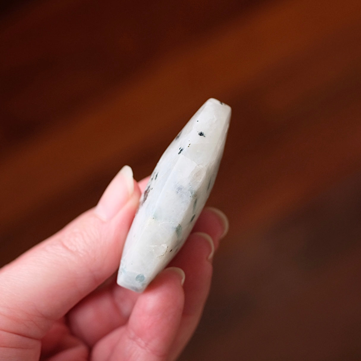 Moonstone & Aquamarine Palm | Moonstone Crystal Palm