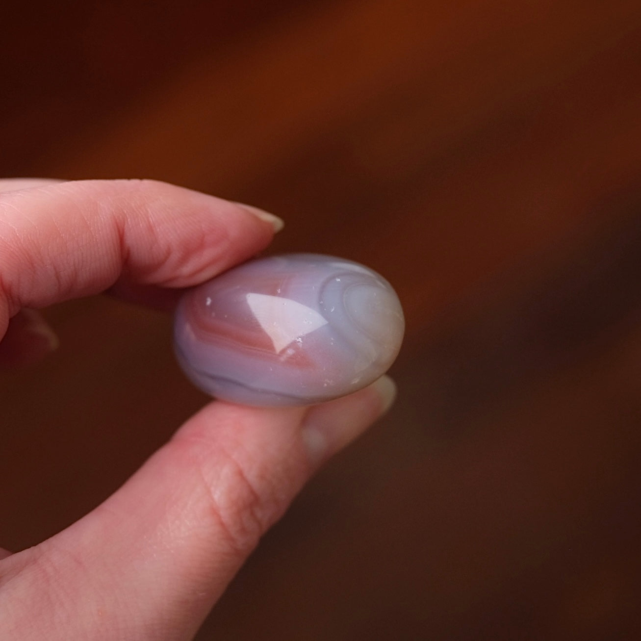 Swazi Agate Tumble | Mozambique Agate Tumbled Crystal