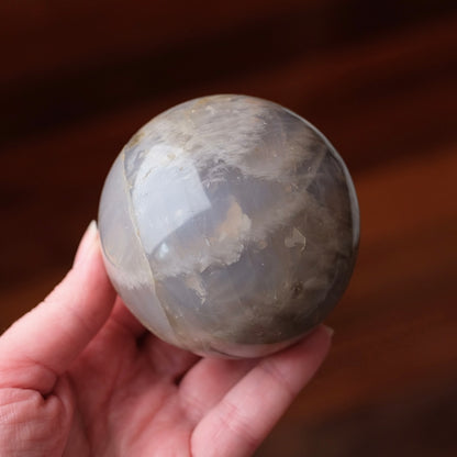 Blue Rose Quartz Sphere | Rose Quartz Crystal Sphere