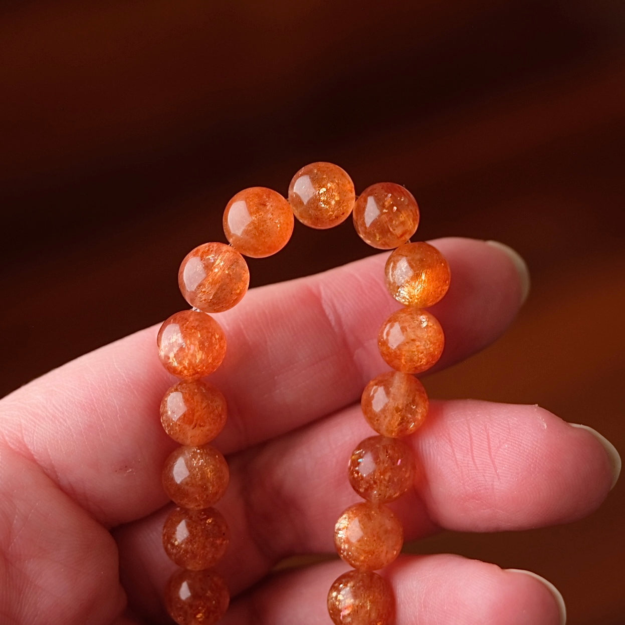 AAA Arusha Sunstone Bracelet | Sunstone Crystal Bracelet