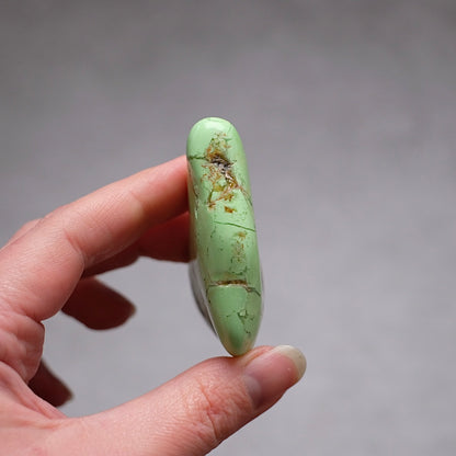 Lime Magnesite | Lemon Chrysoprase Crystal Freeform