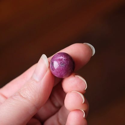 Natural Ruby Sphere | Ruby Crystal Sphere