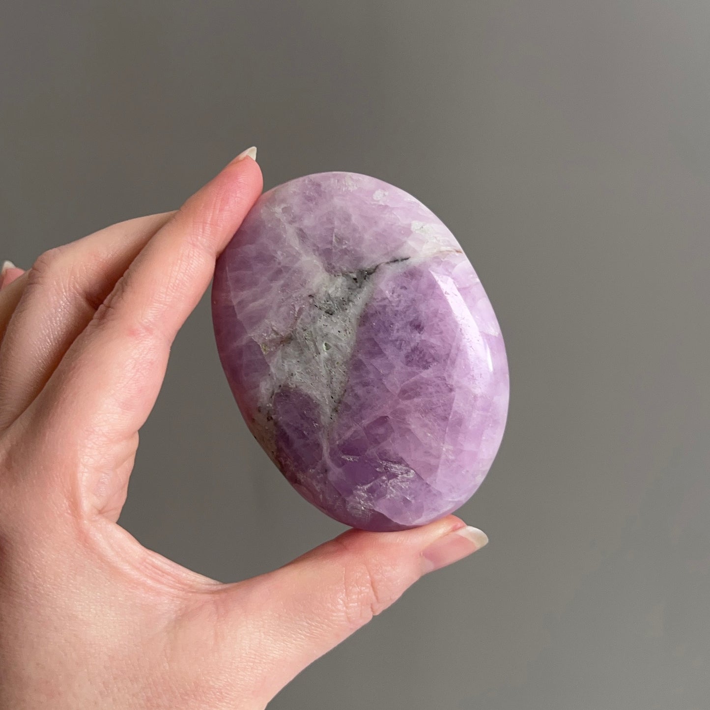 Rare Kunzite Palm | Large Pink Kunzite Crystal Palm