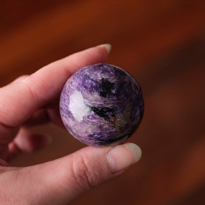 Purple Charoite Sphere | Charoite Crystal Sphere