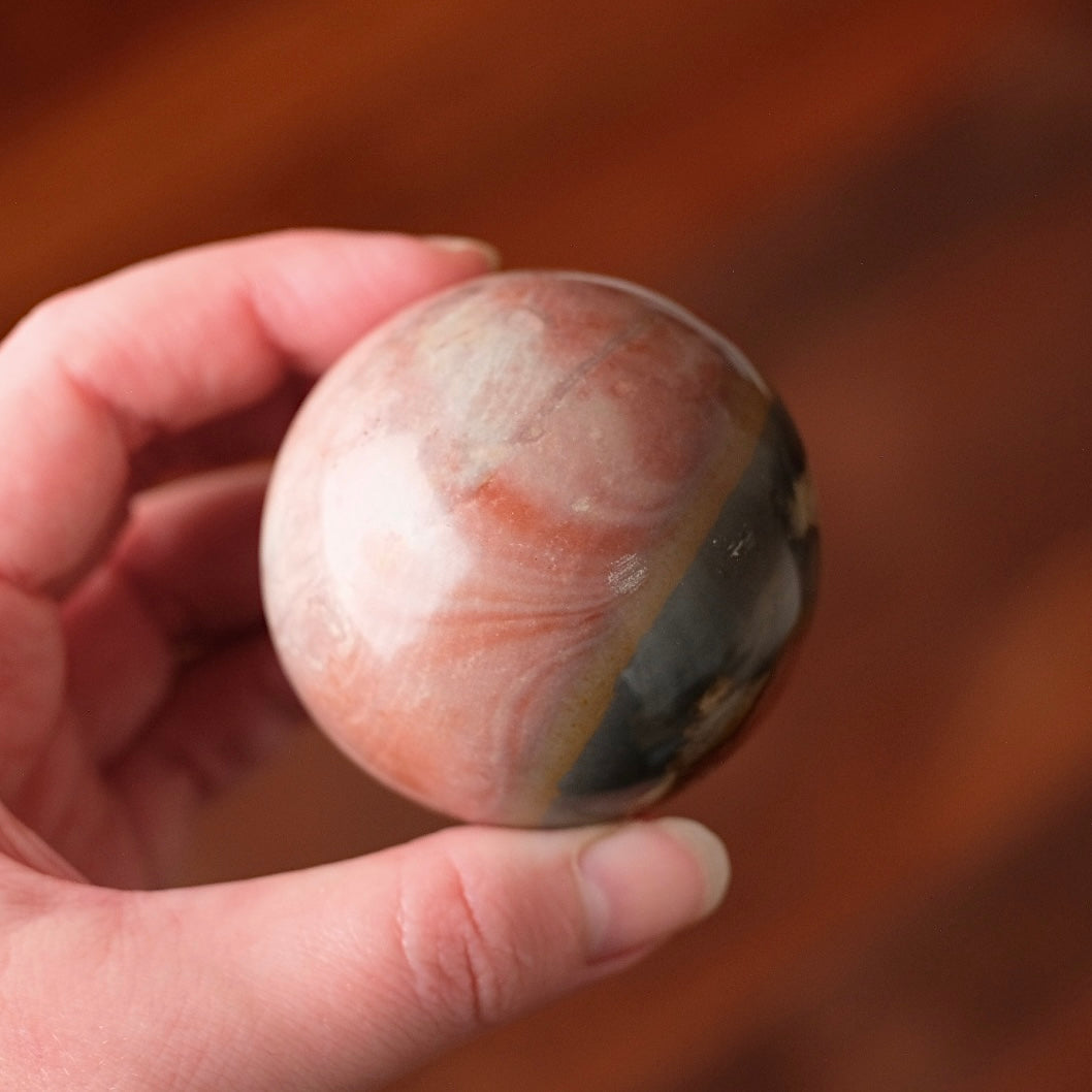 Polychrome Jasper Sphere | Jasper Crystal Sphere