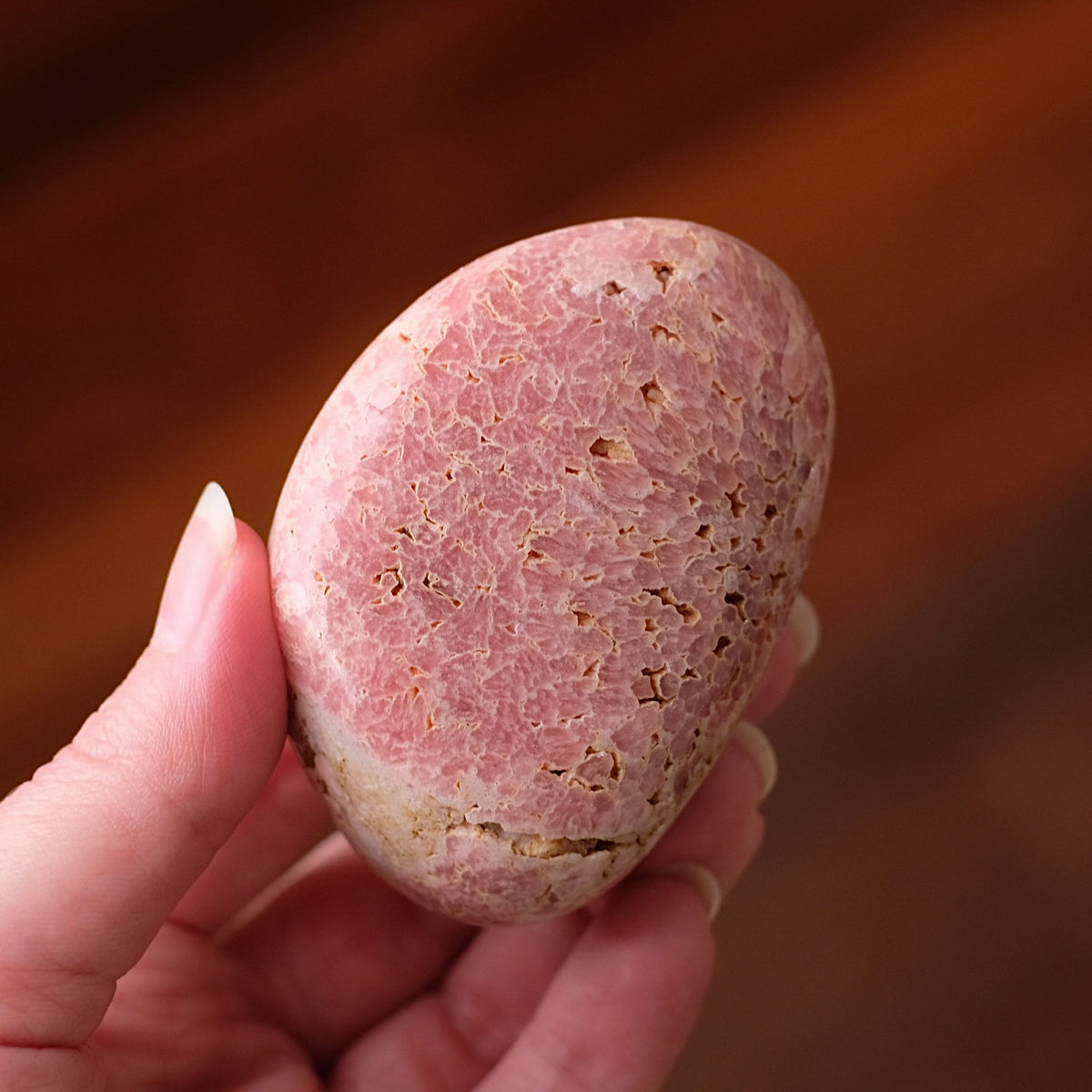 Rhodochrosite Freeform | Polished Rhodochrosite Crystal C