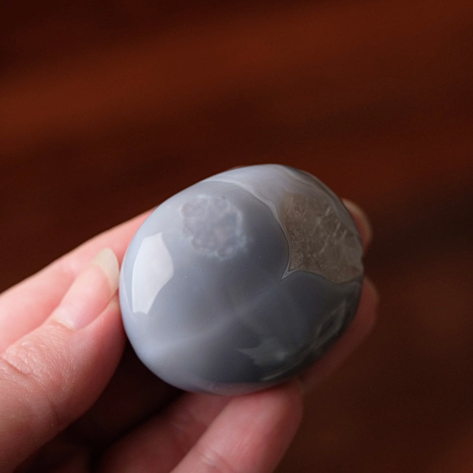 Banded Agate Palm | Agate Crystal Palm Stone