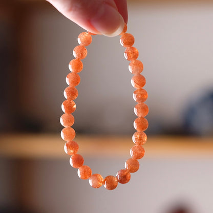 Sunstone Bracelet | Sunstone Crystal Stretch Bracelet