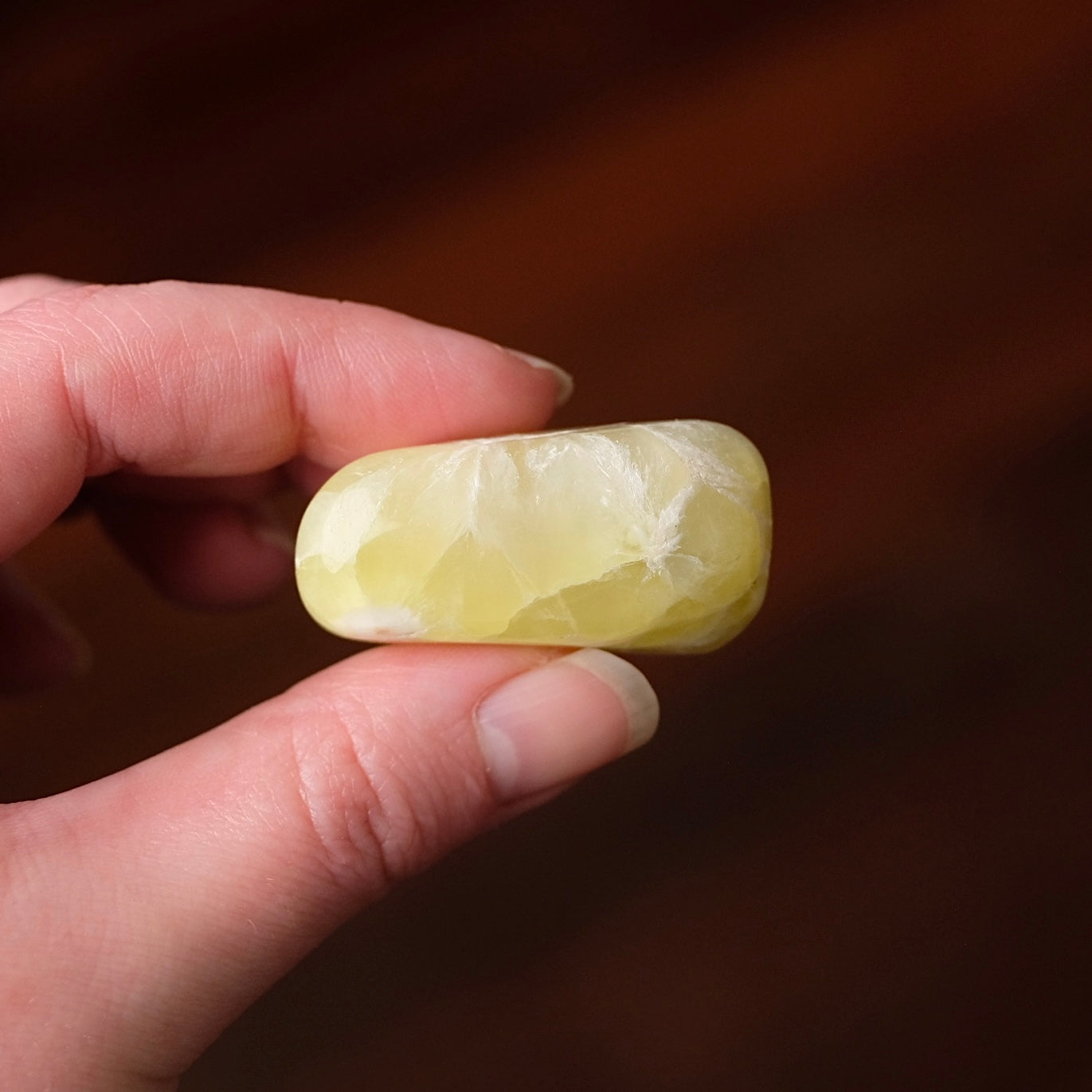 Australian Prehnite Freeform | Polished Prehnite Crystal