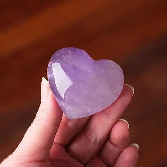 Gemmy Amethyst Heart | Amethyst Crystal Heart