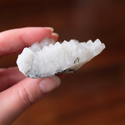 Quartz + Peacock Ore Cluster | Quartz Cluster with Bornite