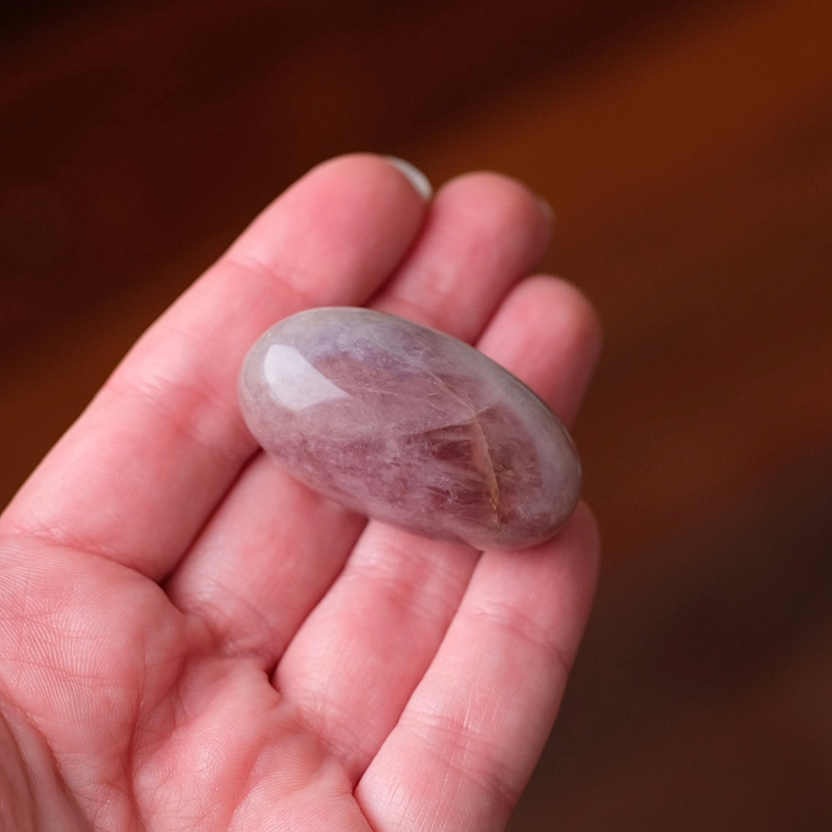 Purple Rose Quartz Shivas | Lavender Rose Quartz Shiva Lingam Crystal