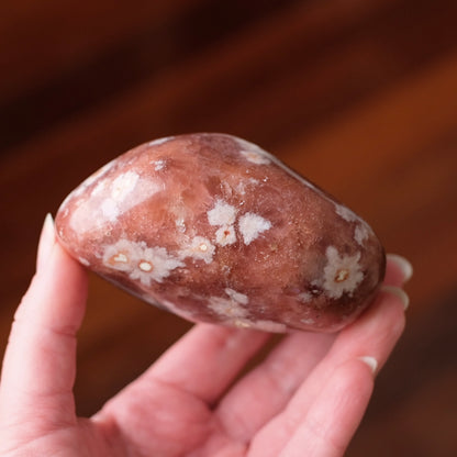 Raspberry Pink Amethyst Geode | Polished Pink Amethyst Crystal Specimen 9