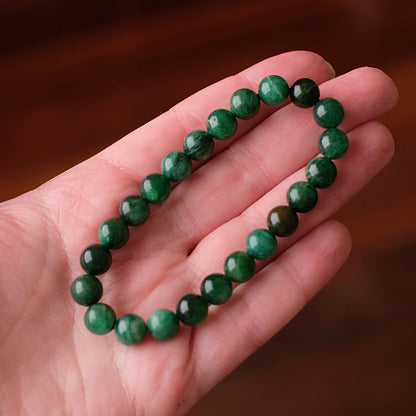 Green Fuchsite Bracelet | Crystal Stretch Bracelet