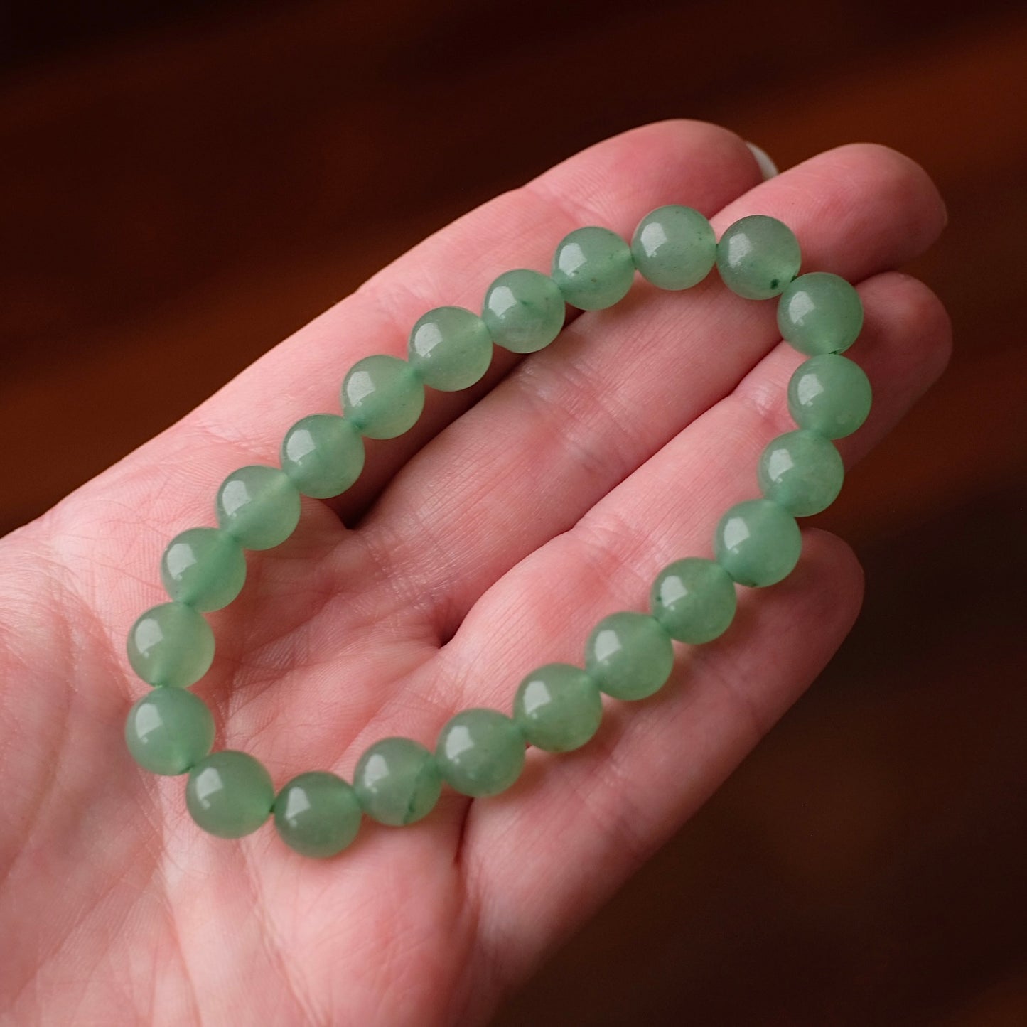 Green Aventurine Bracelet | Crystal Stretch Bracelet