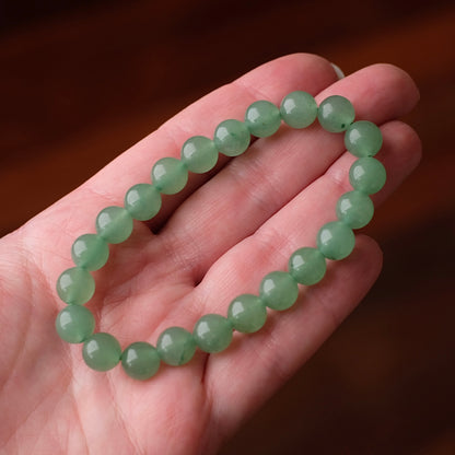 Green Aventurine Bracelet | Crystal Stretch Bracelet
